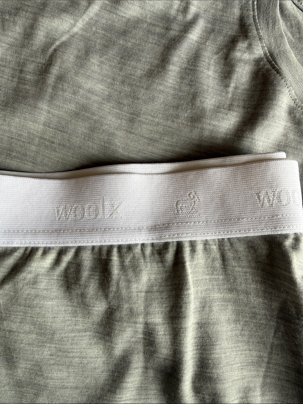 Woolx Lounge/Sleepwear Set, Medium, Gray - Picture 5 of 6